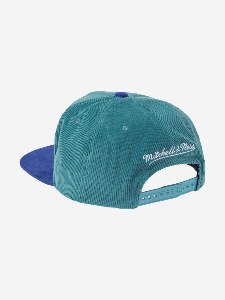 Бейсболка с прямым козырьком MITCHELL NESS HS10048-CHOTEAL Charlotte Hornets NBA (голубой)