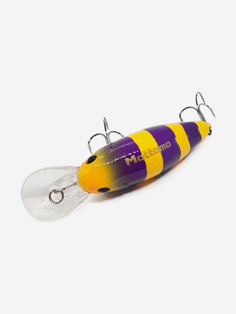Воблер Mottomo DJ Crank 52F 8g Violet Orange