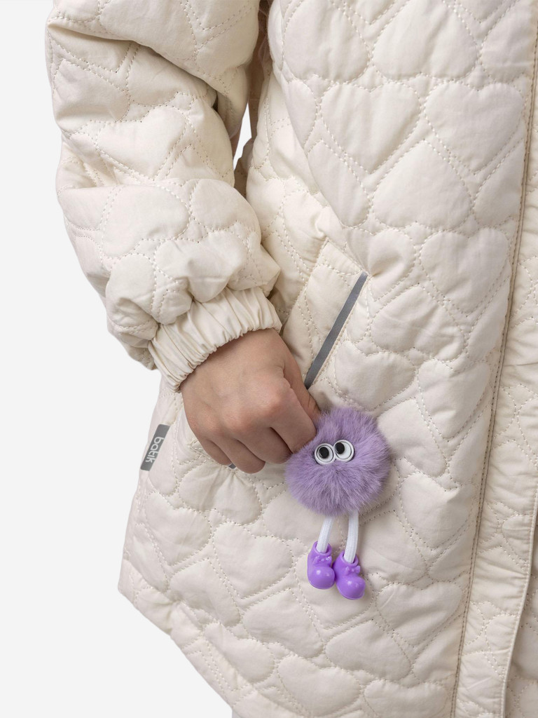 Парка для девочки batik Ялин бежевый