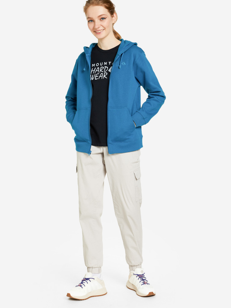 Толстовка женская Mountain Hardwear MHW Logo Full Zip