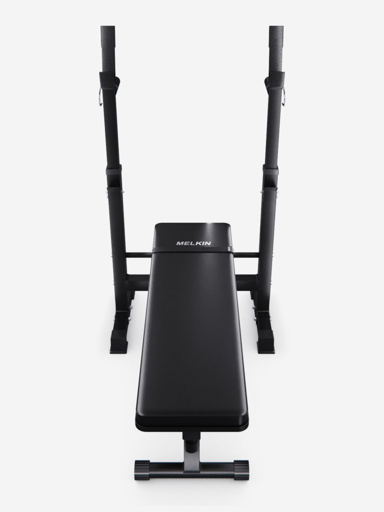 Скамья со стойками под штангу DFC MELKIN MKBP01