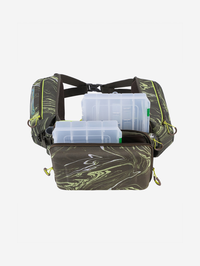 Пояс Aquatic разгрузочный с коробками fisherbox ПР-04