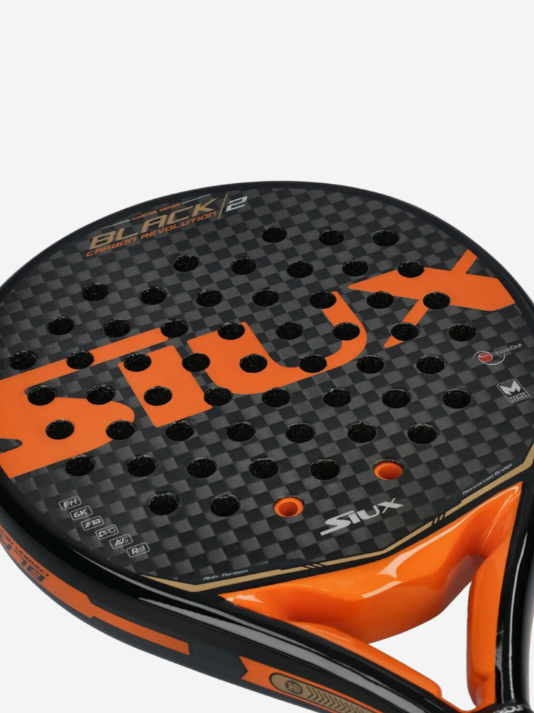 Ракетка для падела Siux Black Carbon Revolution 2