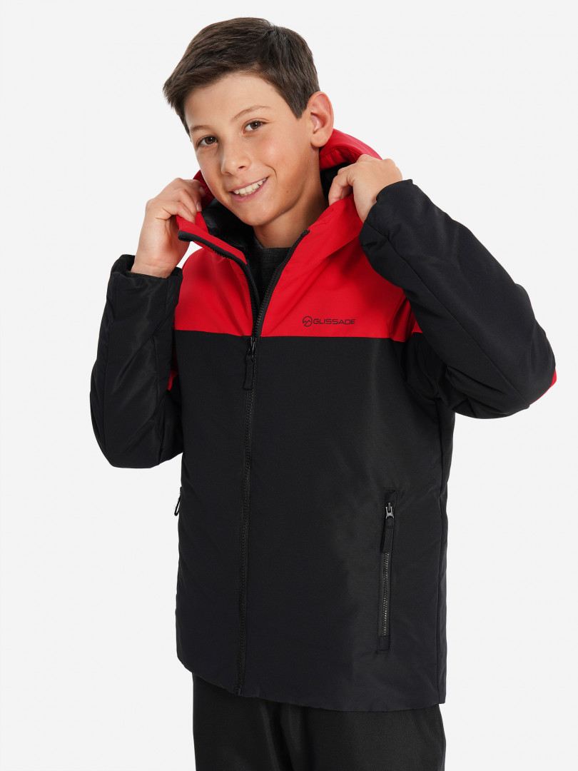 Куртка утепленная для мальчиков Glissade, Черный