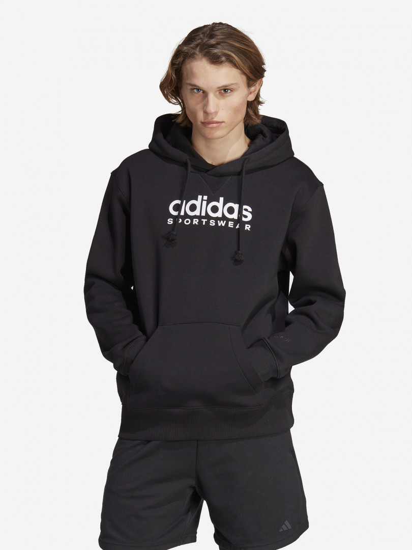 фото Джемпер флисовый adidas, черный