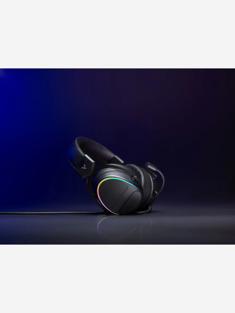 RAPOO Игровая гарнитура проводная VH650 Virtual 7.1, цвет - черный (13155)