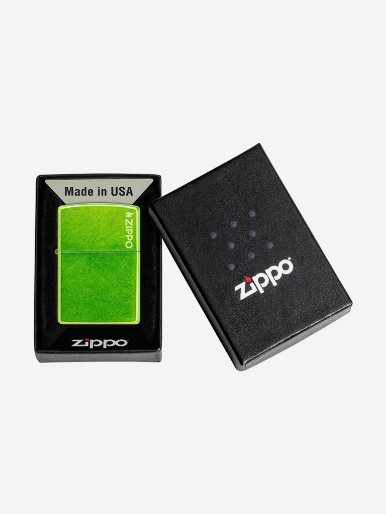 Зажигалка бензиновая ветроустойчивая Zippo Logo Lurid