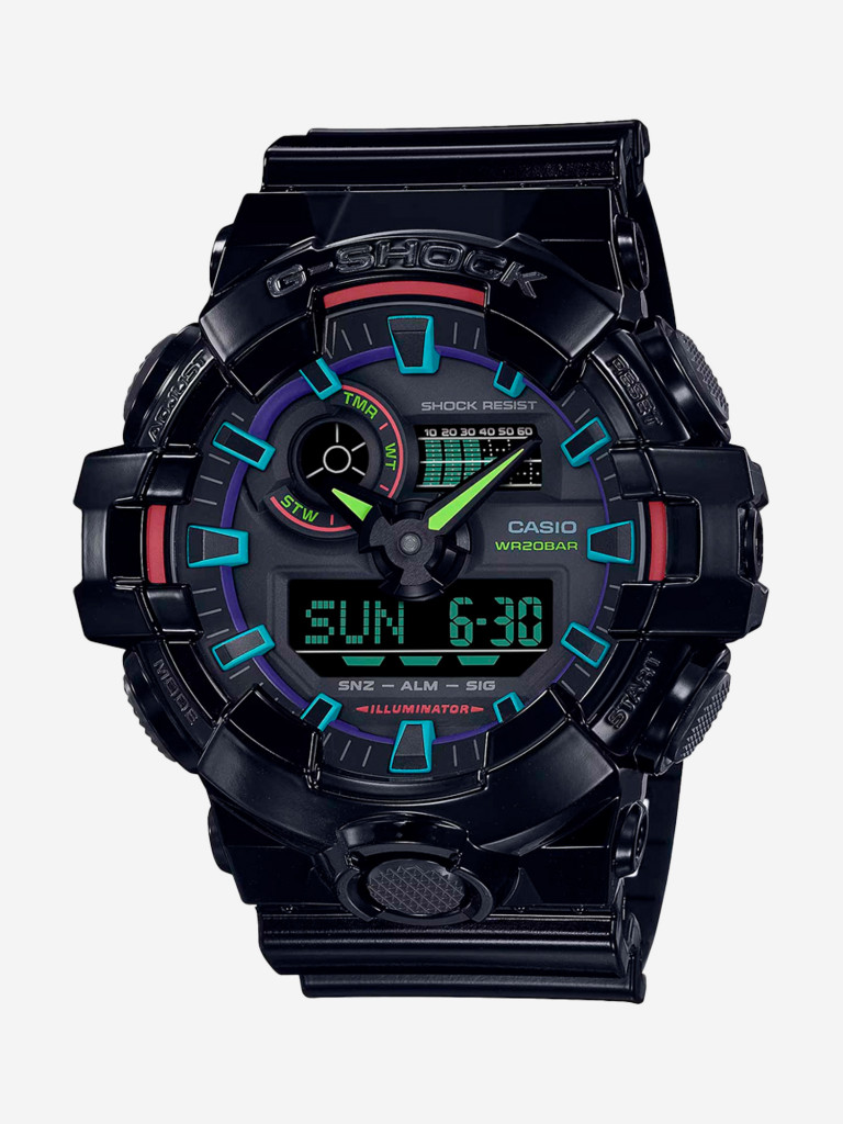 Спортивные часы CASIO GA-700RGB-1A