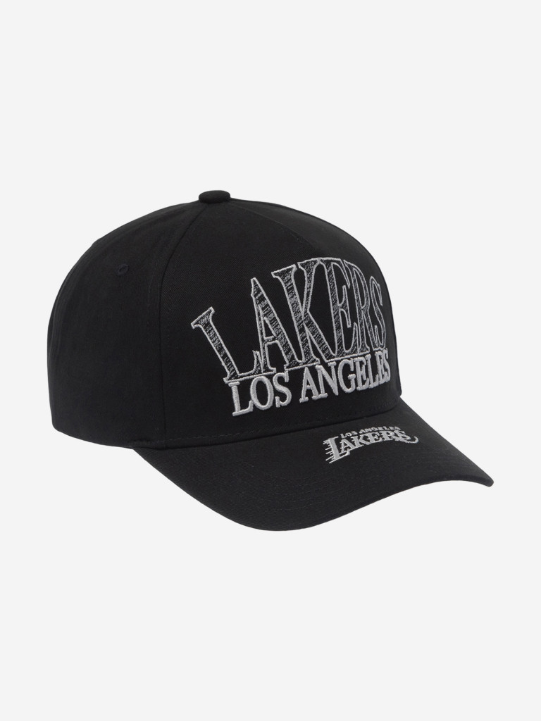 Бейсболка MITCHELL NESS HP14057-LALBLCK Los Angeles Lakers NBA