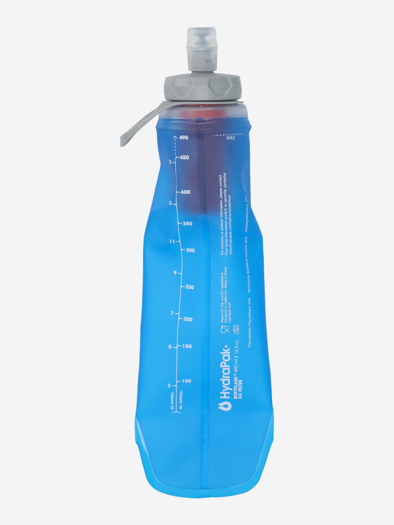 Фляга Salomon Softflask Xa Filter 490Ml голубой цвет — купить за 2799 руб.  со скидкой 50 %, отзывы в интернет-магазине Спортмастер