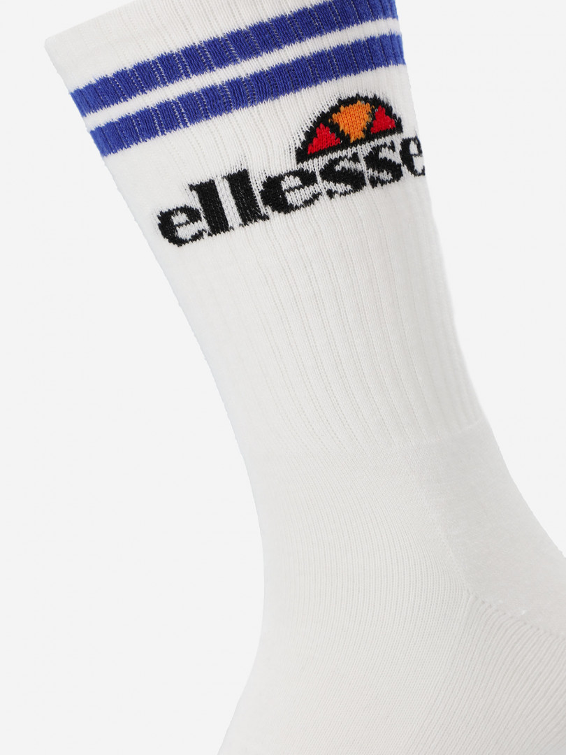 фото Носки ellesse pullo, 3 пары, белый