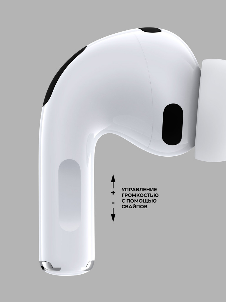 Беспроводные наушники с микрофоном Air Pro 4, шумоподавление ANC, bluetooth 6.0, 300 мАч, Qi