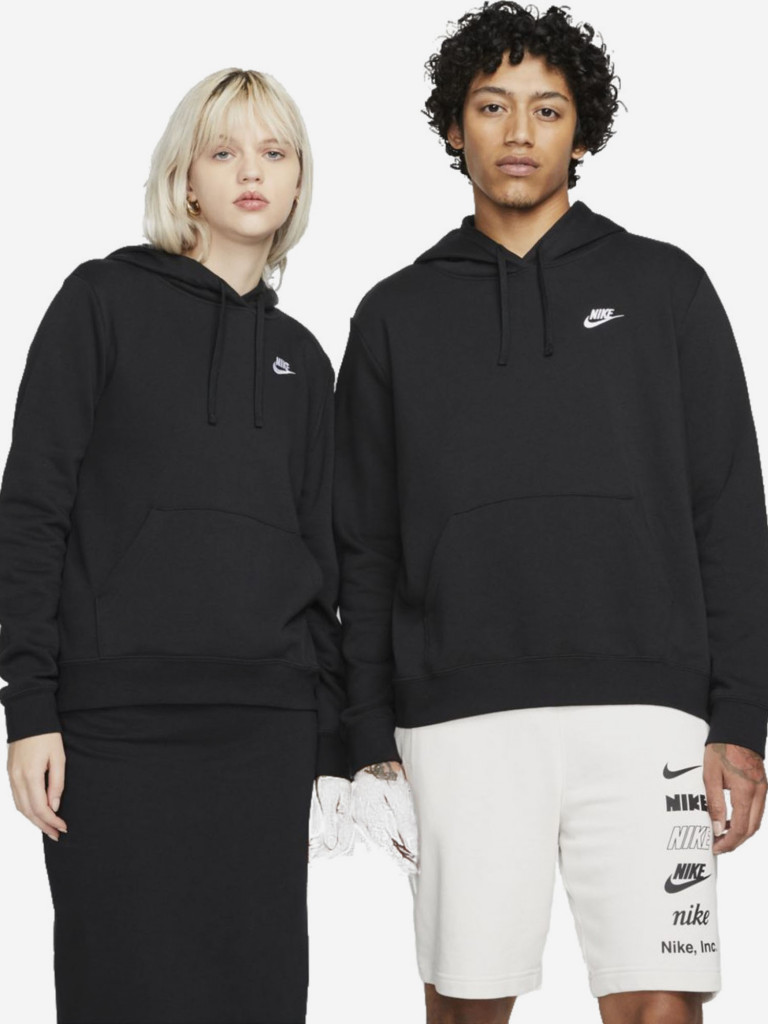 Толстовка женская Nike W NSW CLUB FLC PO HDY STD