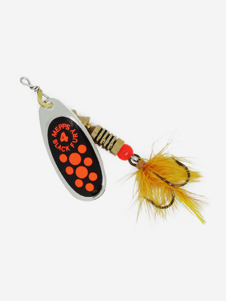 Блесна Mepps BLACK FURY ORANGE MCH AG №4