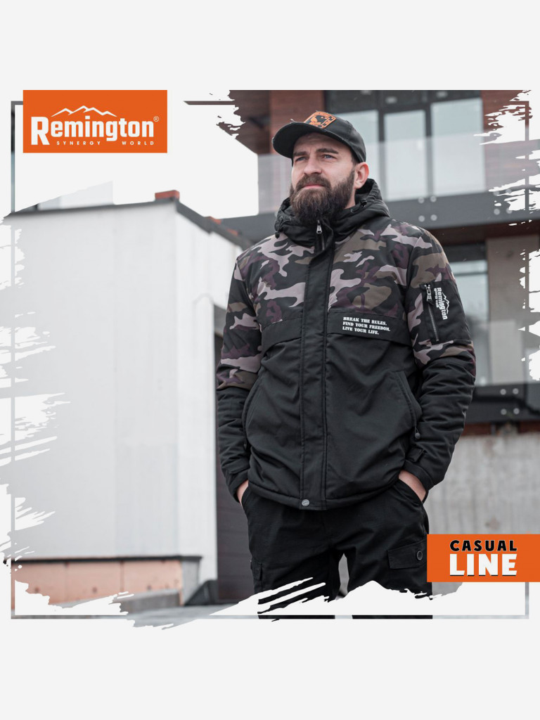 Куртка Remington Urban Sivera Black/Camo
