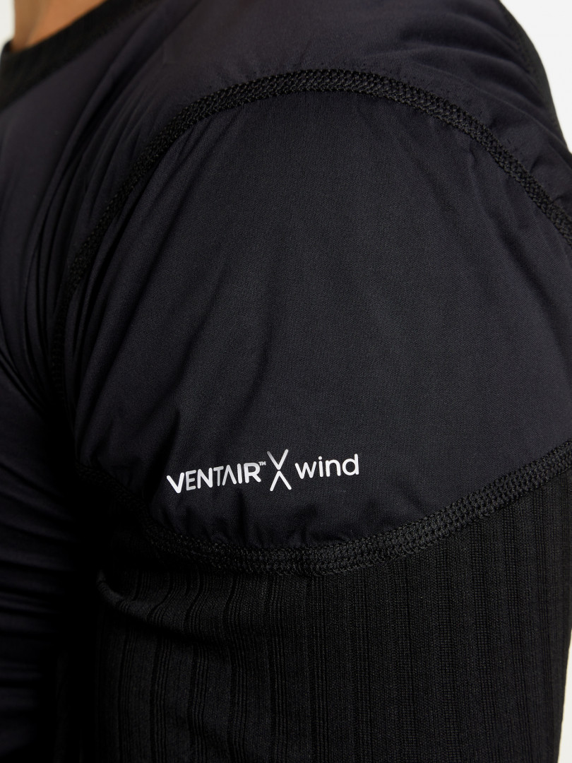 фото Термобелье верх мужское craft active extreme x wind, черный