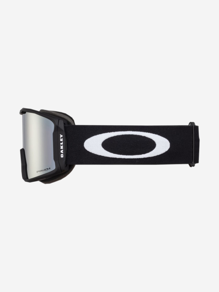 Маска горнолыжная Oakley Line Miner L Silver Lens+Black Frame