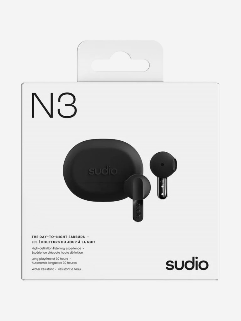 Беспроводные наушники Sudio N3 In-Ear TWS Headphone, цвет: черный