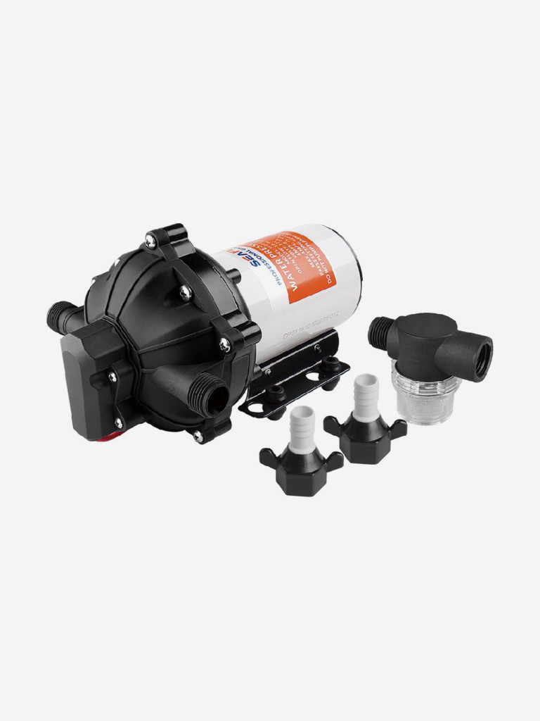 Помпа водоподающая SeaFlo мембранная, 12V, 18.9 л/мин, 4.2 BAR, 60 PSI