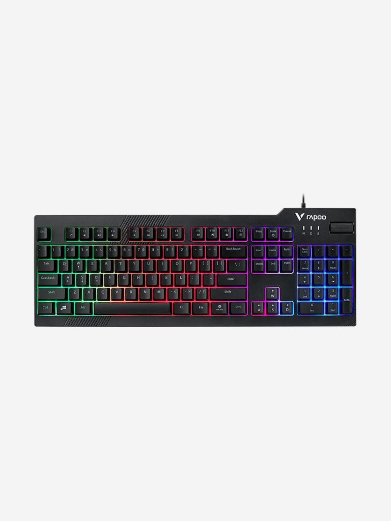 RAPOO Игровая клавиатура проводная V50S, цвет - черный