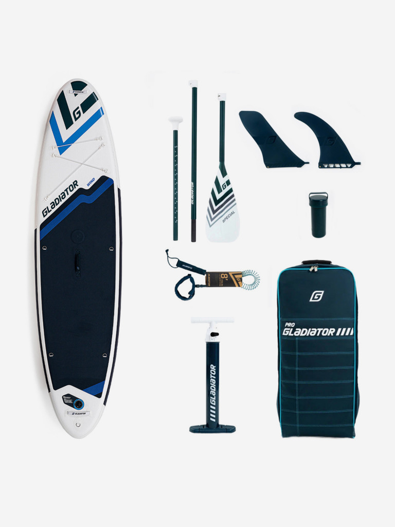 SUP надувной Gladiator WIND 10.7 двухслойный, полная комплектация