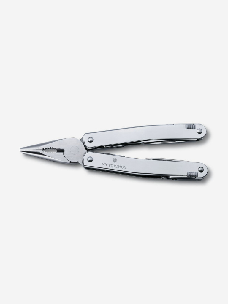 Мультиинструмент складной Victorinox SwissTool Spirit X Plus, 105 мм, 35 функций, нейлоновый чехол