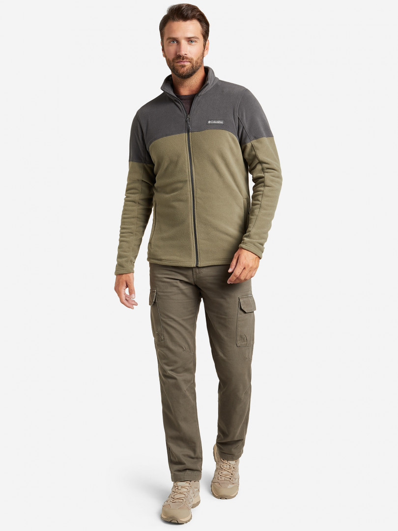 Джемпер флисовый мужской Columbia Basin Trail III Full Zip 24159060299 Зеленый, размер 50, 52,54,48, 50,56,46, фото 3