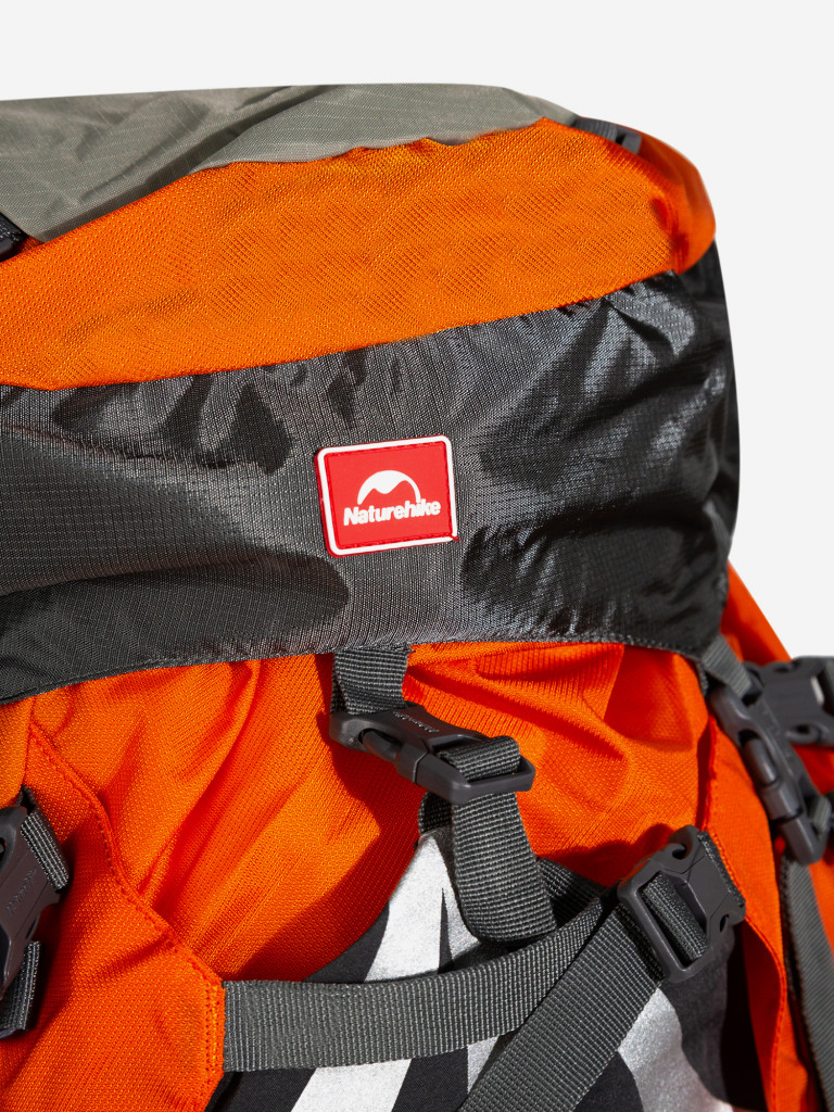 Рюкзак туристический Naturehike, 70л, оранжевый