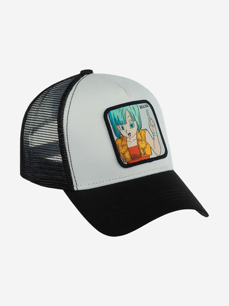 Бейсболка с сеточкой CAPSLAB CL/DBZ/1/BUL3 Dragon Ball Bulma (белый)