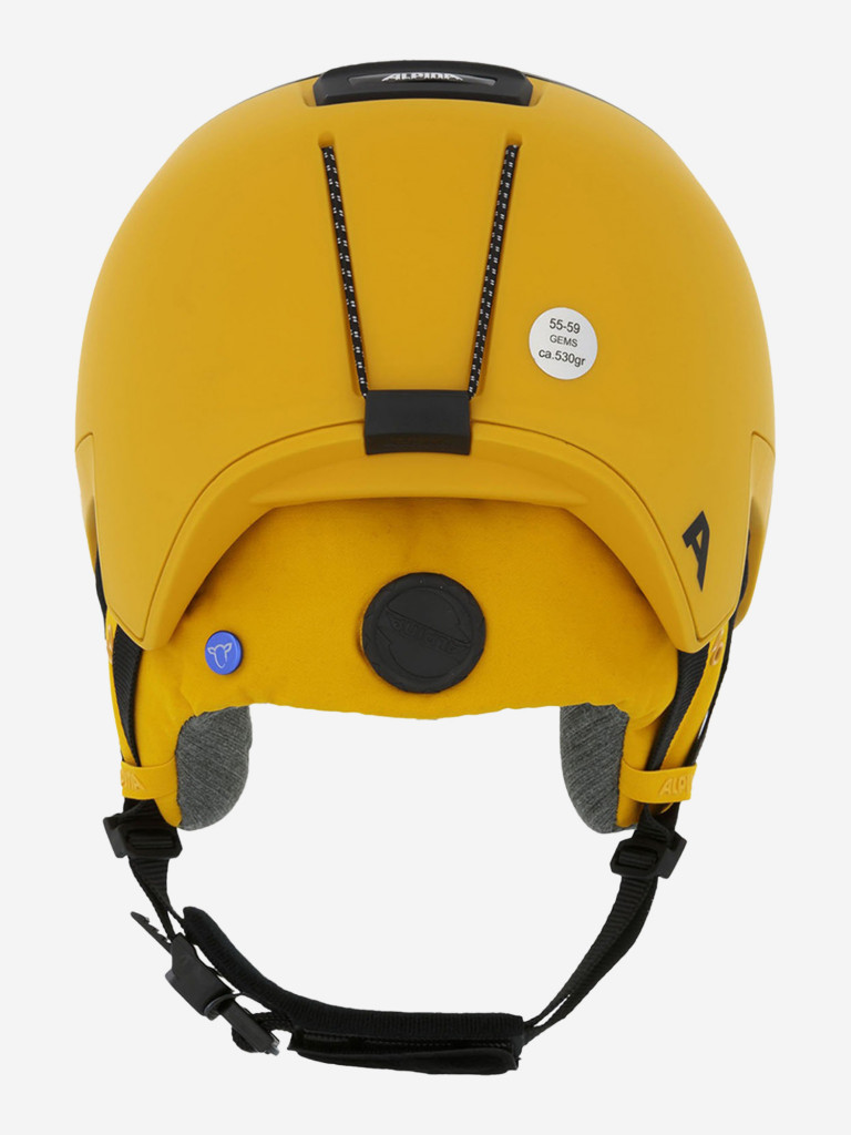 Горнолыжный шлем Alpina Gems burned-yellow black matt