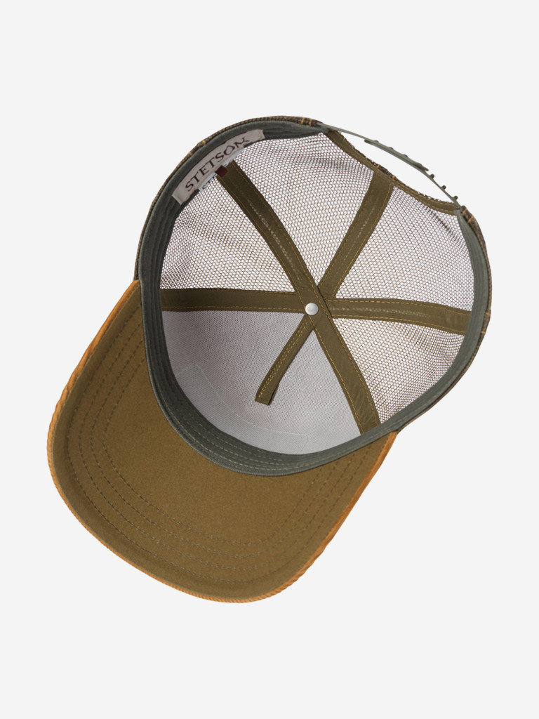 Бейсболка с сеточкой STETSON 7741106 TRUCKER CAP SKULL (красный)