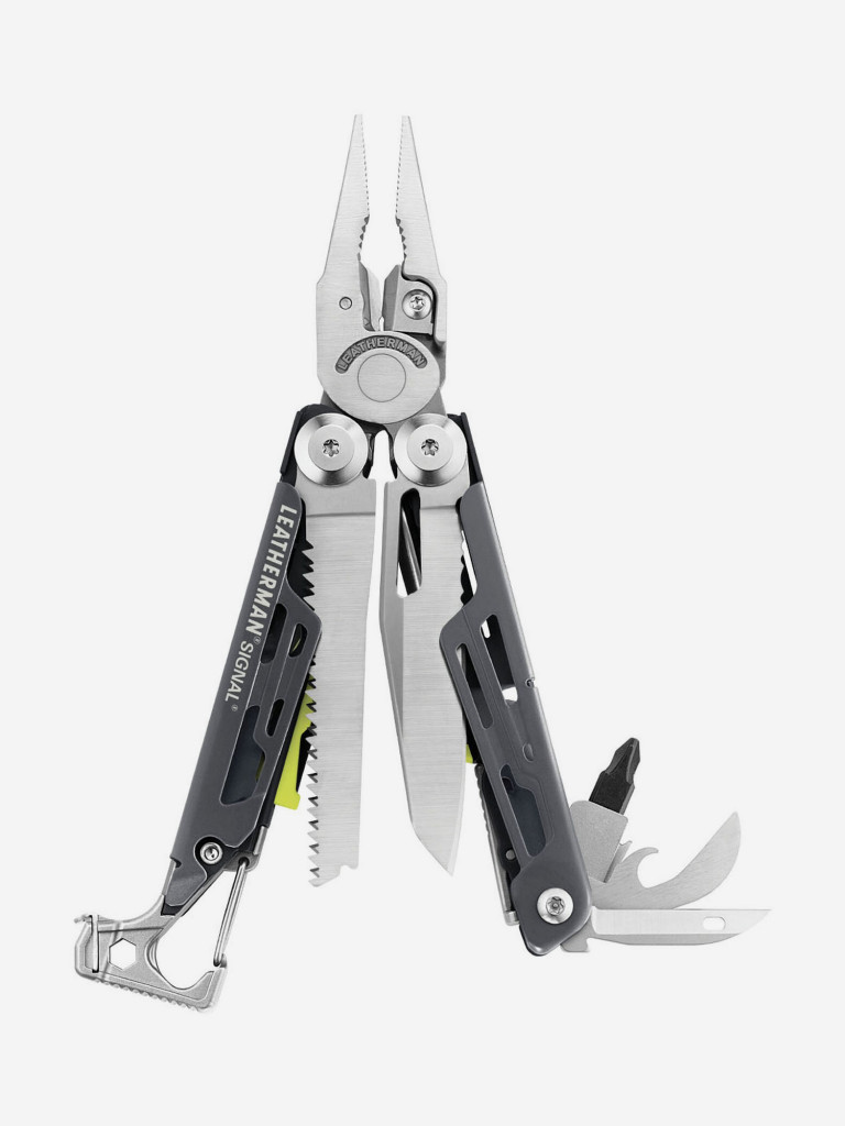 Мультиинструмент складной Leatherman Signal, 19 функций, чехол