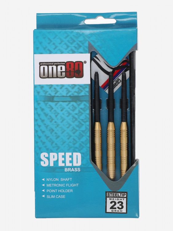 Набор дротиков One80 Speed Brass 23 гр, 3 шт.