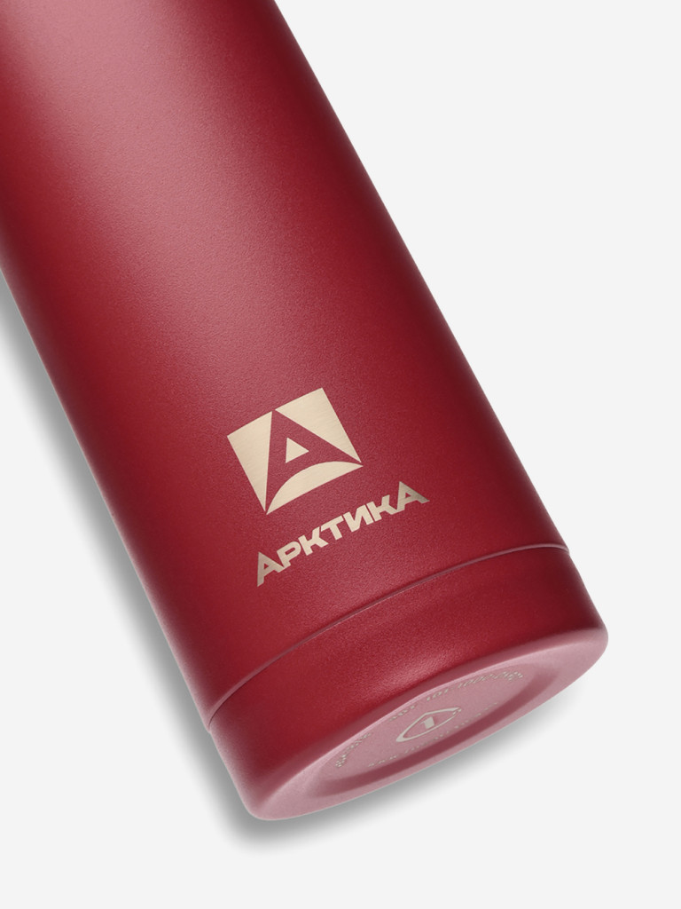 Термос вакуумный Арктика 1 л, гранат