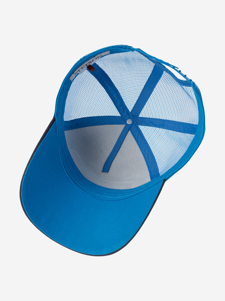 Бейсболка с сеточкой STETSON 7761182 TRUCKER CAP GLOW IN THE DARK (синий)