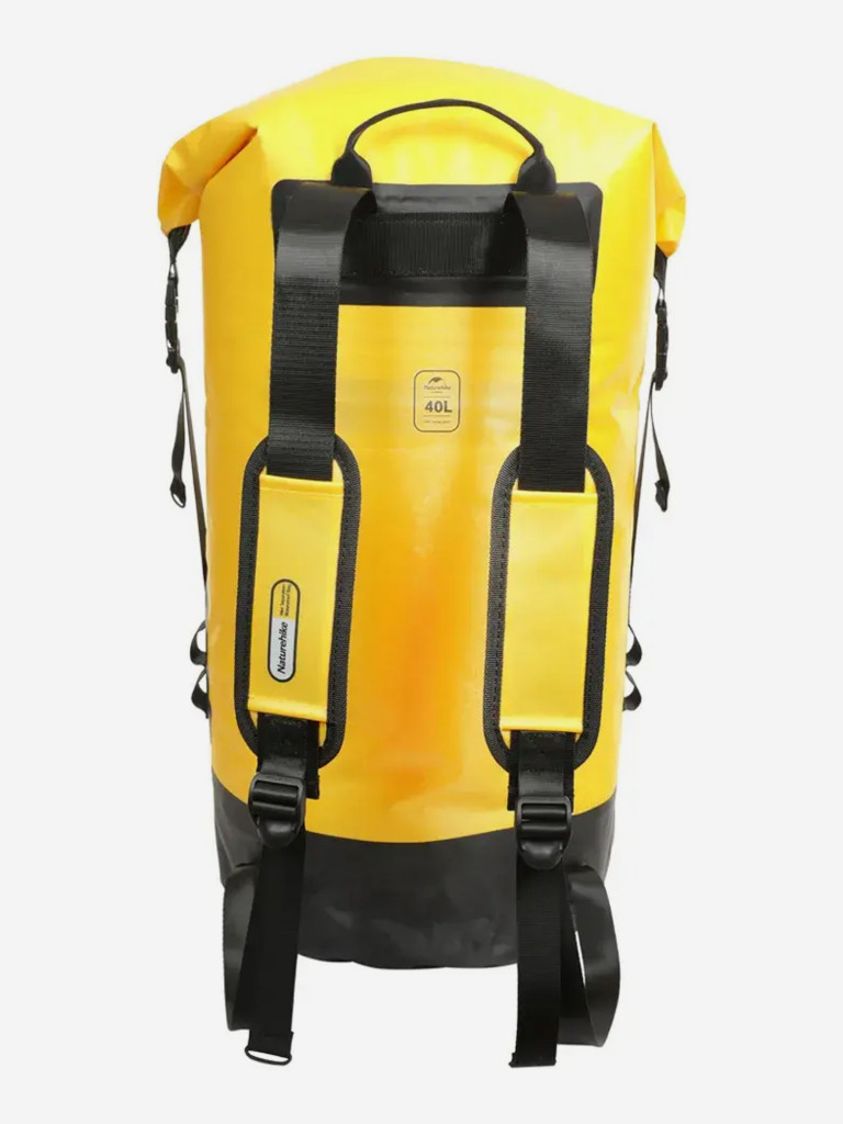 Герморюкзак Naturehike TB03-shimmer-TPU, 40л, желтый