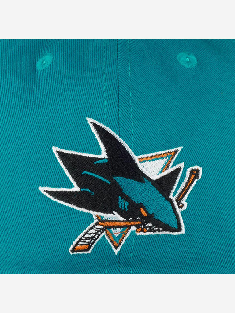 Бейсболка MITCHELL NESS HLUX5369-SJSYYPPPTEAL San Jose Sharks NHL