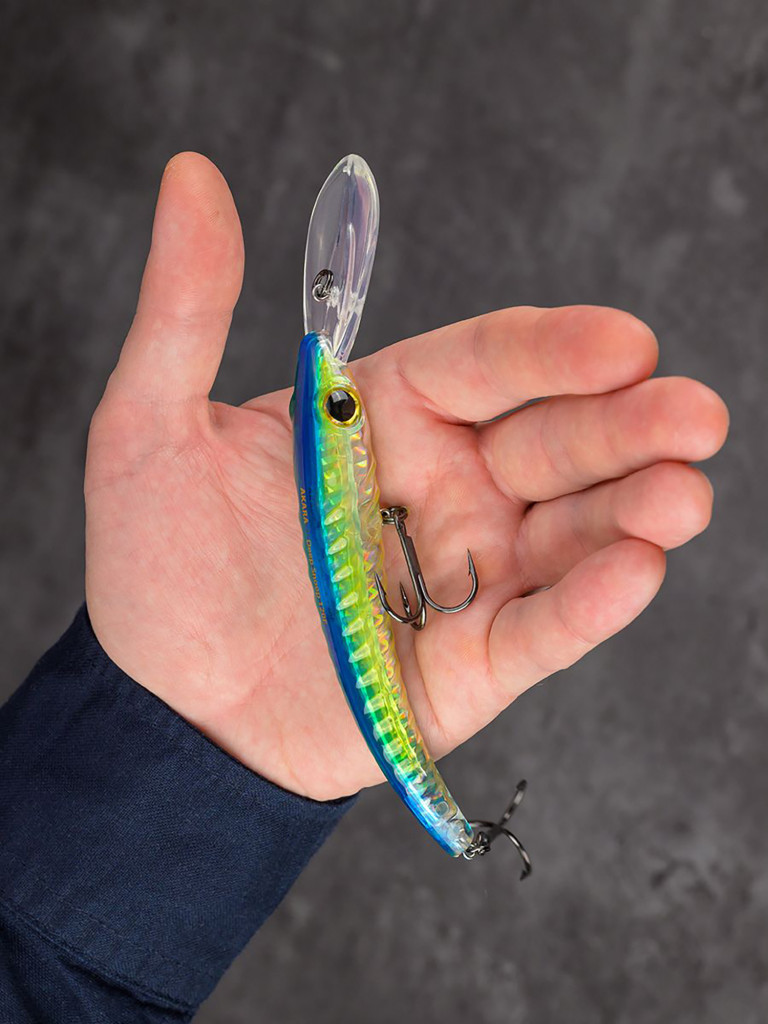 Воблер Akara Deep Snoop 120F минноу плавающий для троллинга на щуку, судака, сома 21гр A304