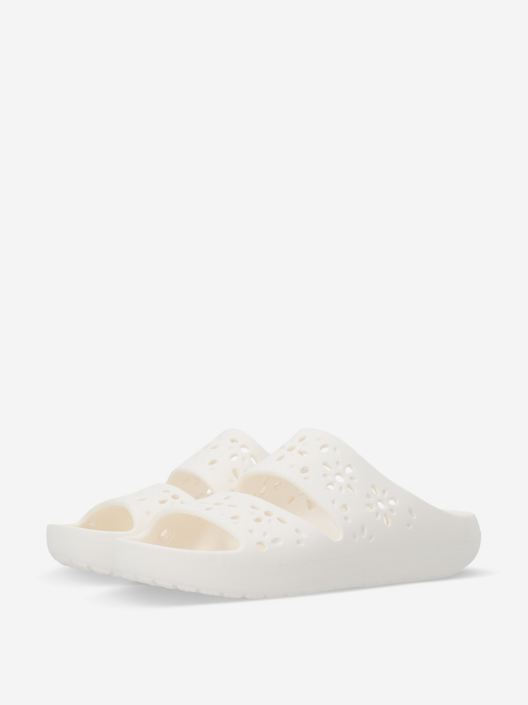 Шлепанцы женские Crocs Classic Floral Cut Out