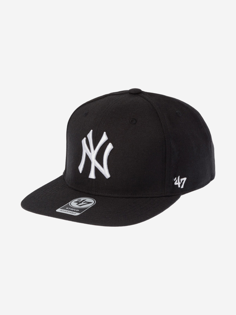 Бейсболка с прямым козырьком 47 BRAND B-SRS17WBP-BK New York Yankees MLB
