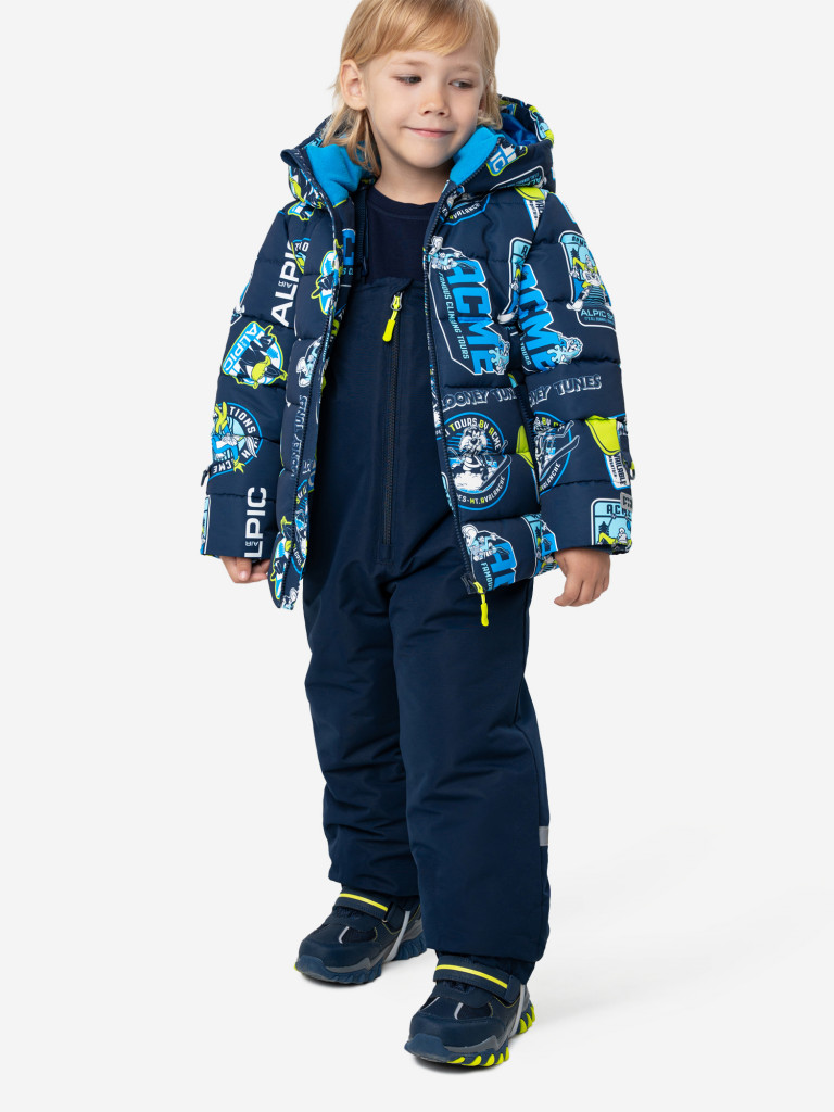 Комплект зимний для мальчиков: куртка, полукомбинезон PlayToday