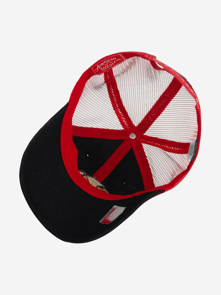 Бейсболка с сеточкой AMERICAN NEEDLE 44612A-CBH Chicago Blackhawks Cross Fade NHL