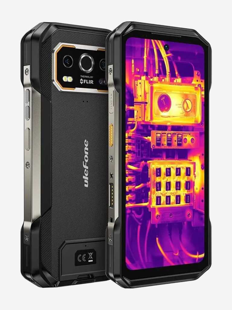 Смартфон Ulefone Armor 27T Pro 12+256GB Black,6.78”, FHD+,120Hz, MT63005G, And14, 50+64, 32MP, FLIR, 10600mAh, uSmart