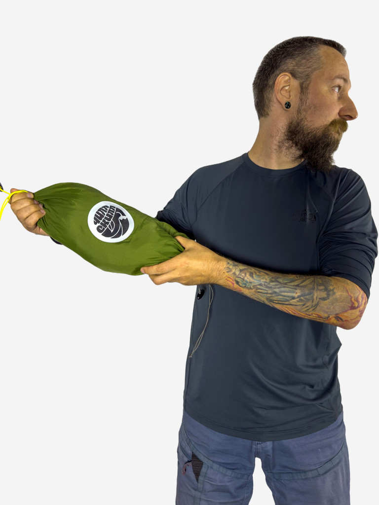 Гамак ЧиллСкилл Повеса Олива 335x165