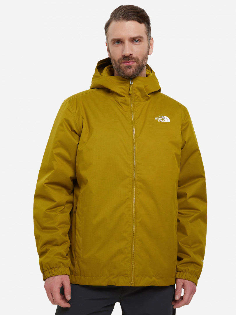 фото Куртка утепленная мужская the north face quest, зеленый
