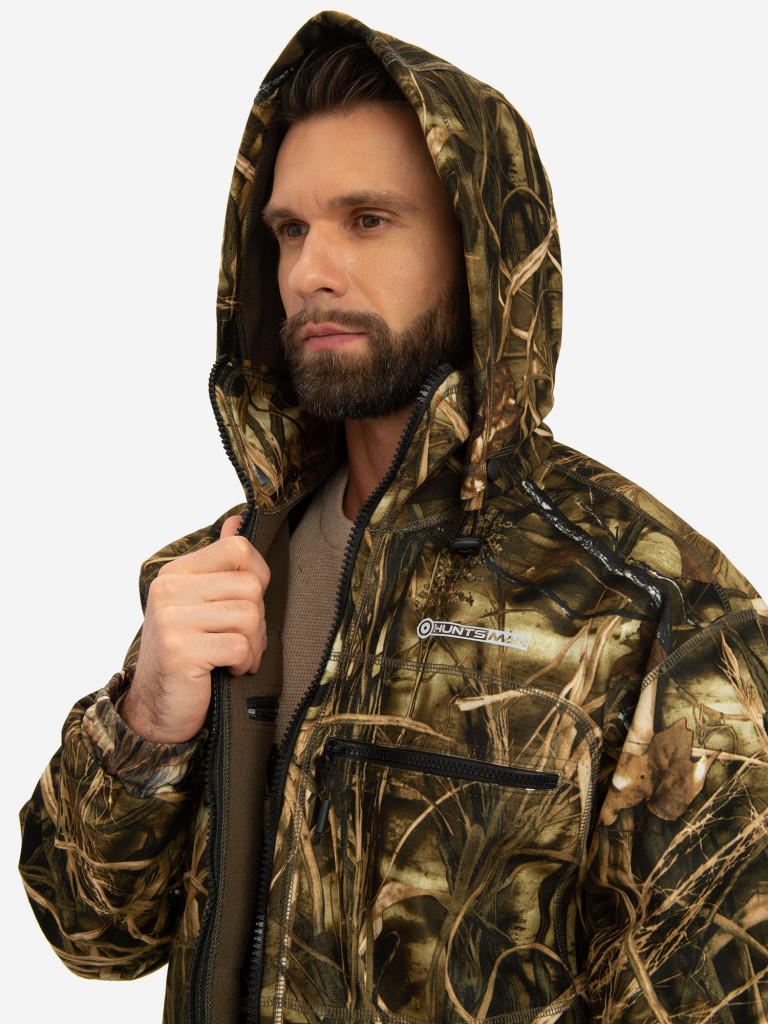 Костюм мужской демисезонный Huntsman Никс Люкс, ткань Alova Windblock