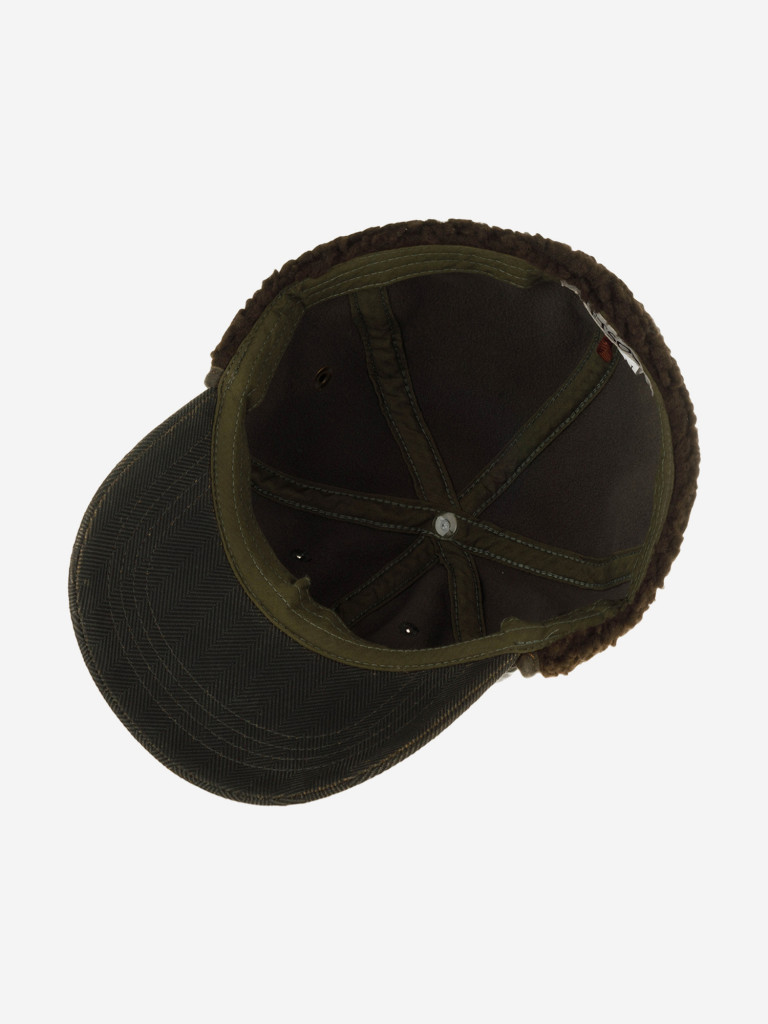 Бейсболка STETSON 7795501 BASEBALL CAP HERRINGBONE EF (оливковый)