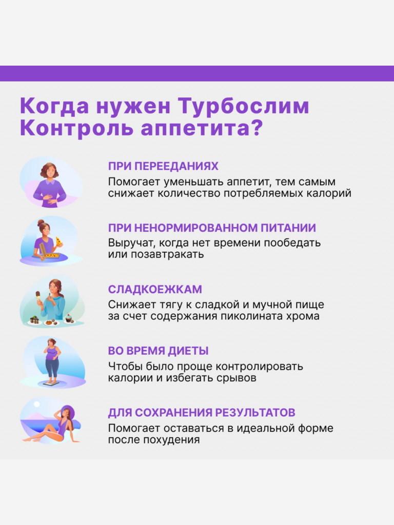 Турбослим контроль аппетита Эвалар 30 мармеладных ягод
