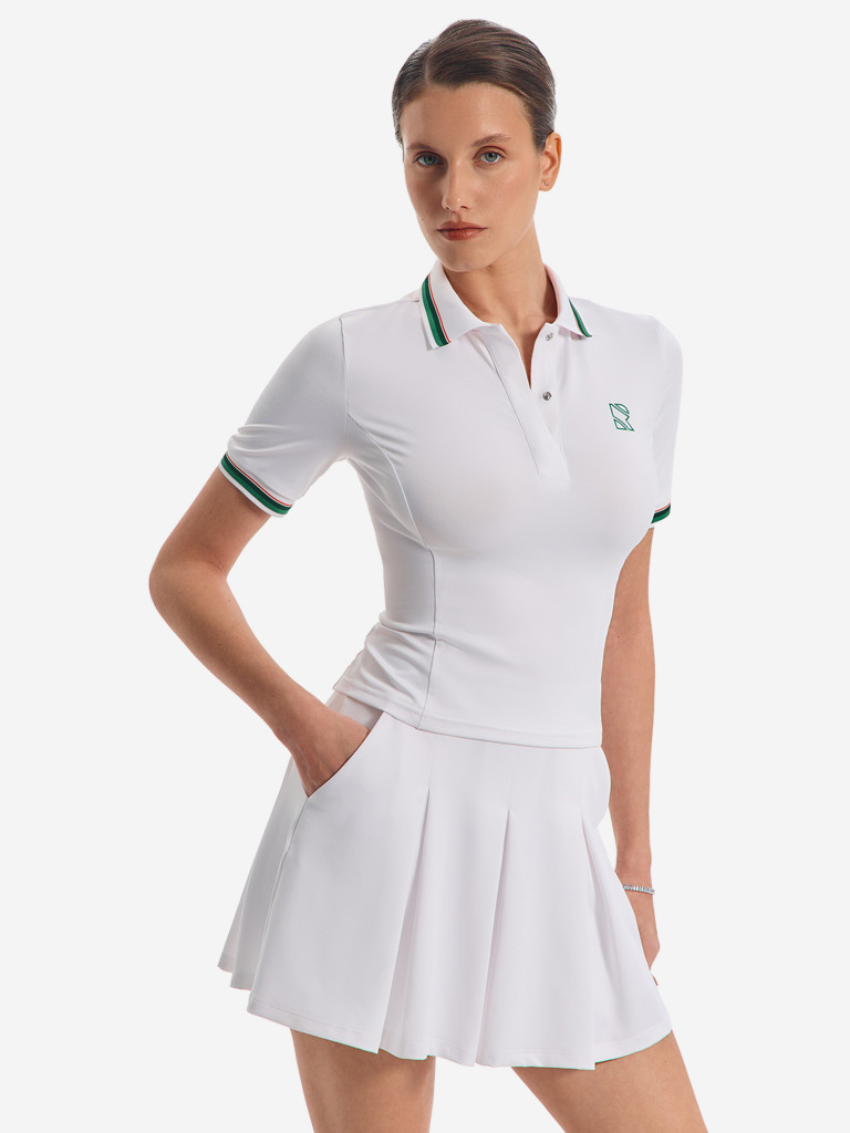 Поло женское RAQUETA SPORT High-Vibe, White