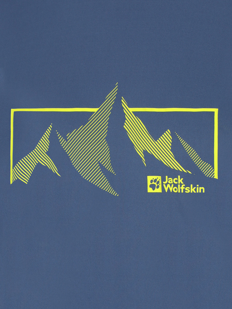 Футболка мужская Jack Wolfskin Peak Graphic 30829180299 Синий, размер 48,50, 52,54, 56,58,60, фото 8